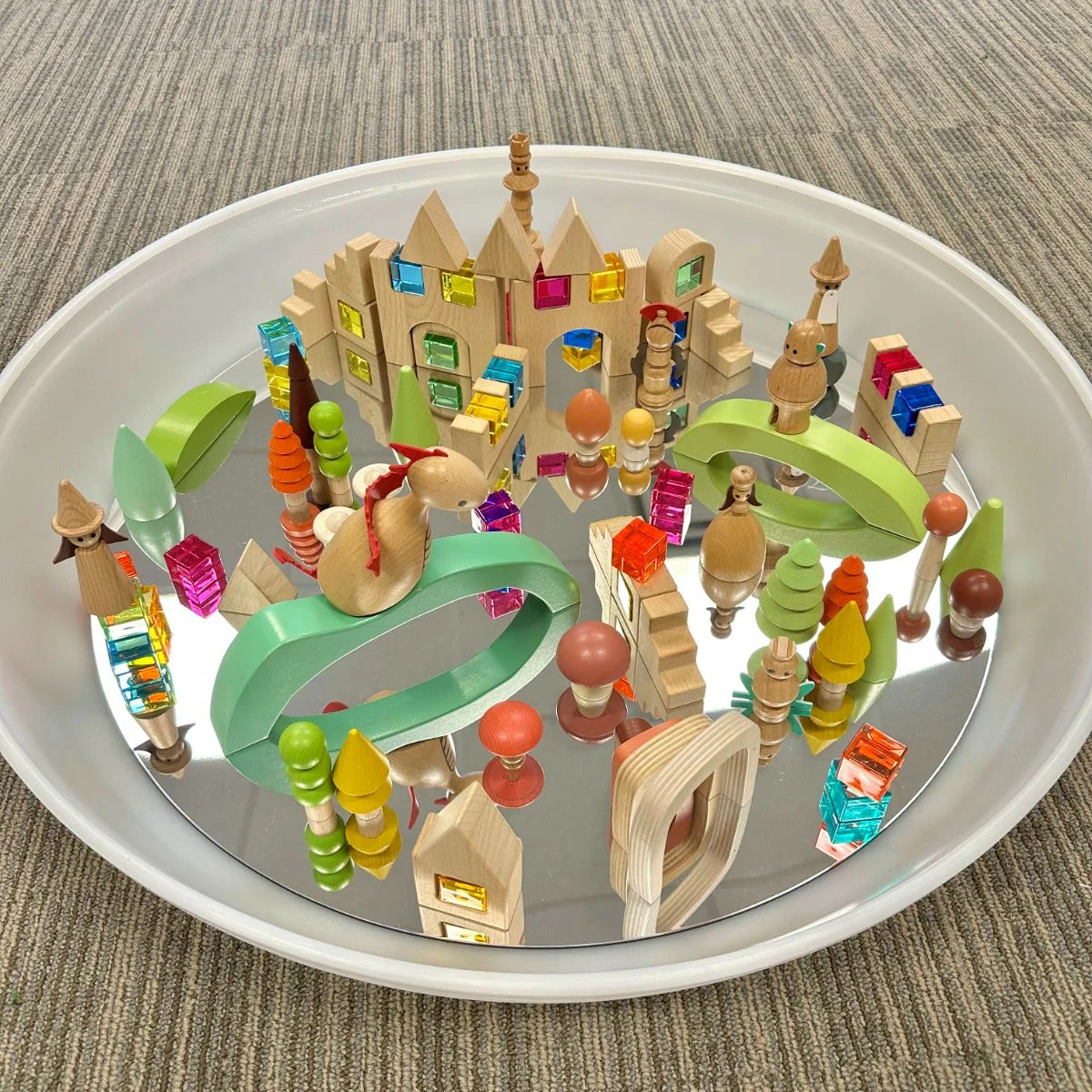 Gem Cube Mirror Tray - Image 4