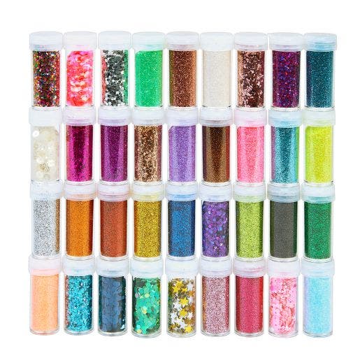 Glitter Variety Pack 36 Assorted Colors