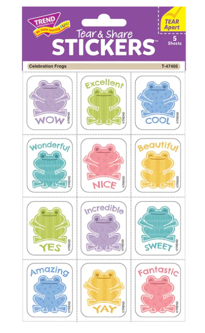 Good to Grow Celebration Frogs Tear and Share - Image 3