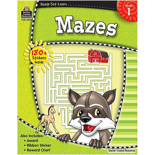 Gr 1 Ready Set Learn: Mazes