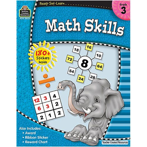 Gr 3 Ready Set Learn Math Skills