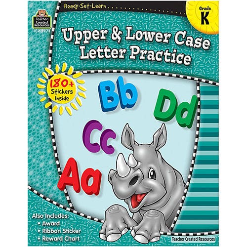 Gr K Ready Set Learn: Upper & Lowercase Letter Practice
