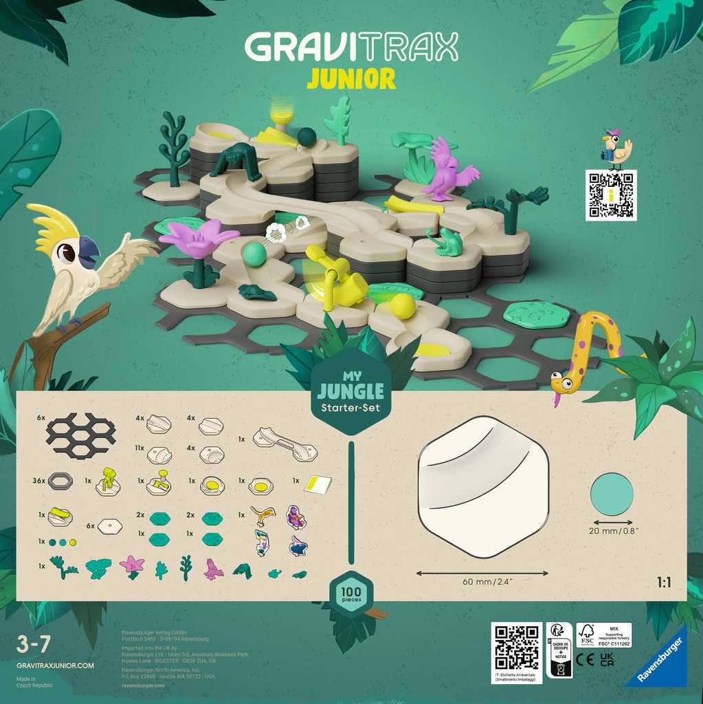 GraviTrax Junior My Jungle Starter Set - Image 2