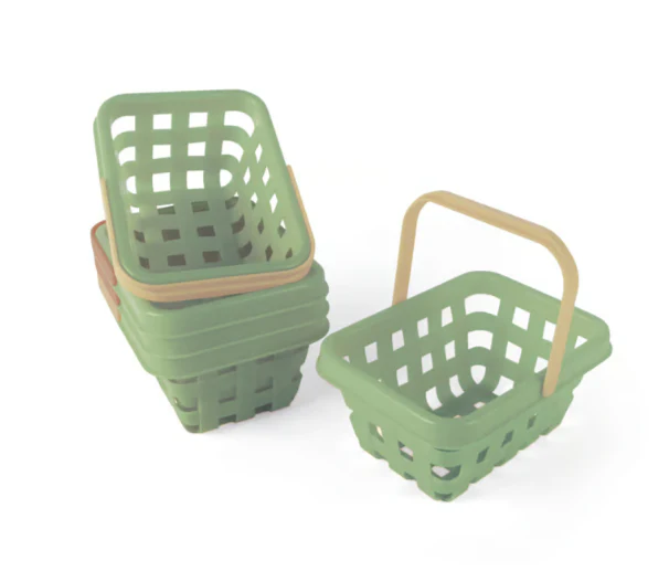 Green Garden Basket Set 5 pc