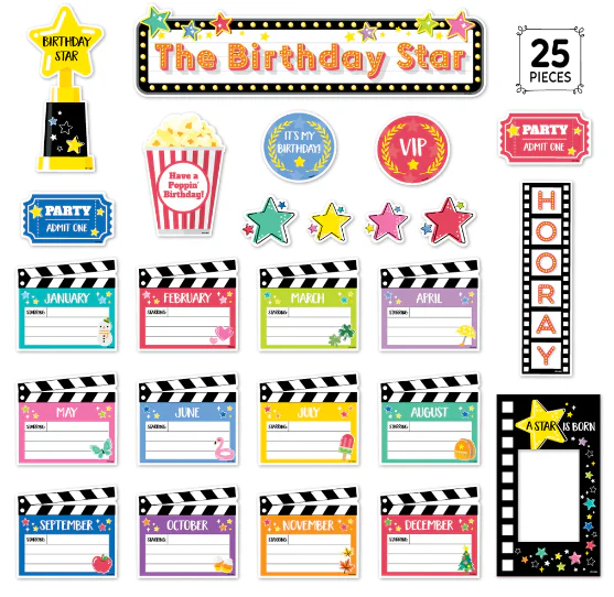 Happy Birthday Mini Bulletin Board - Image 2
