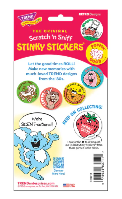 Happy EasterSweet Treat scent Retro Scratch n Sniff Stinky Stickers 24 ct - Image 4