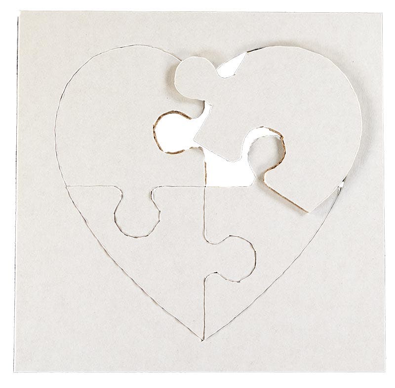 Heart Puzzles 24 pkg - Image 2