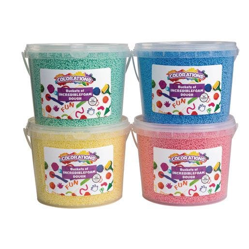 Incrediblefoam Dough Buckets Set of 4