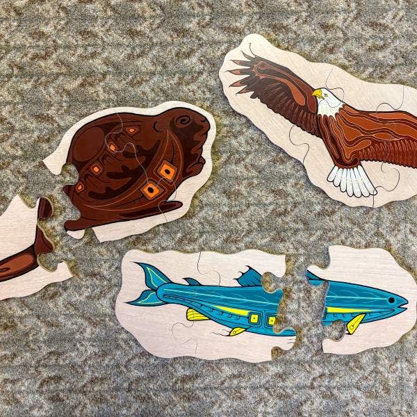 Indigenous Midi Floor Puzzle Set 3x3 piece - Image 3