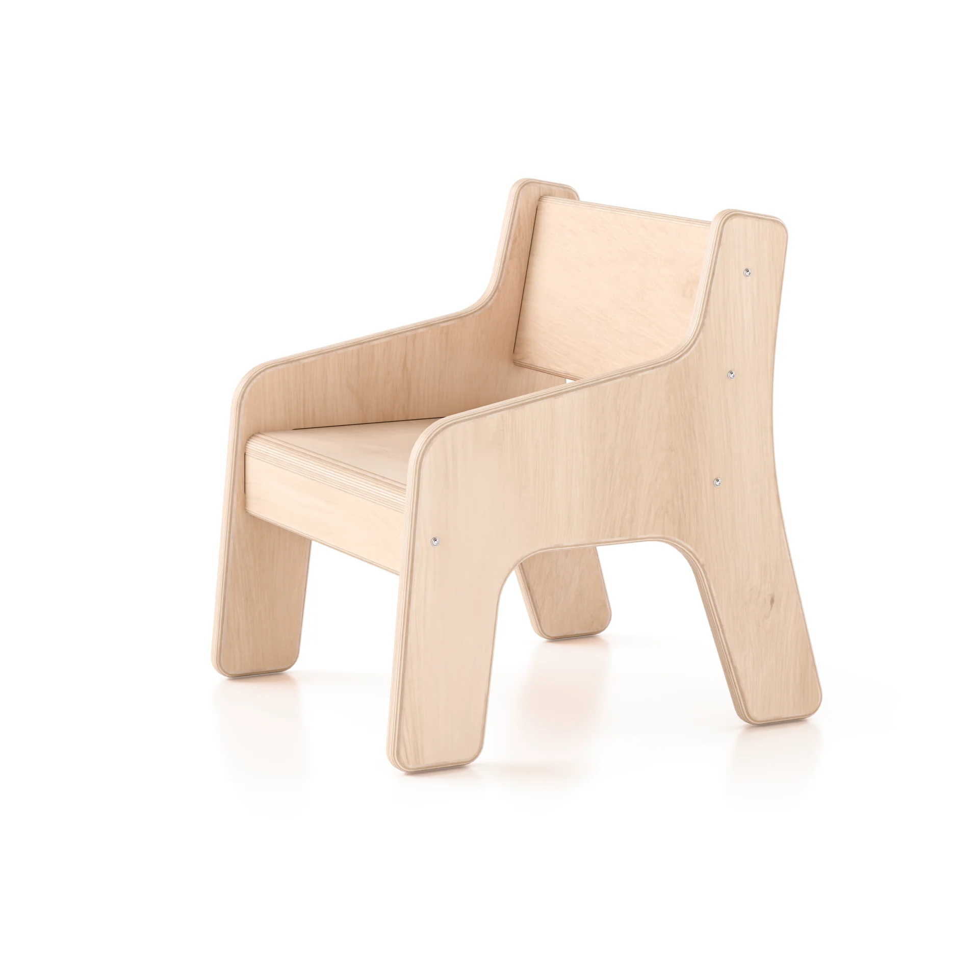 Infant Classroom Chair Natural