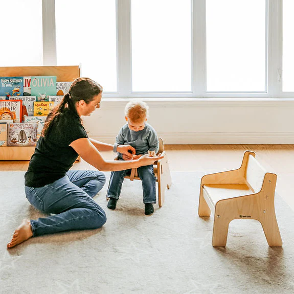 Infant Classroom Chair Natural 7in - Image 3