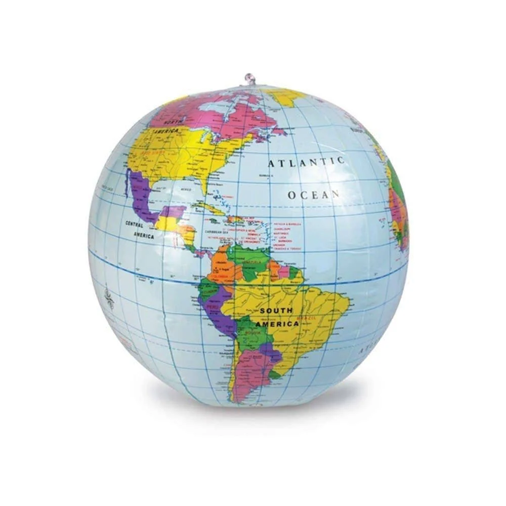 Inflatable World Globe - Image 3