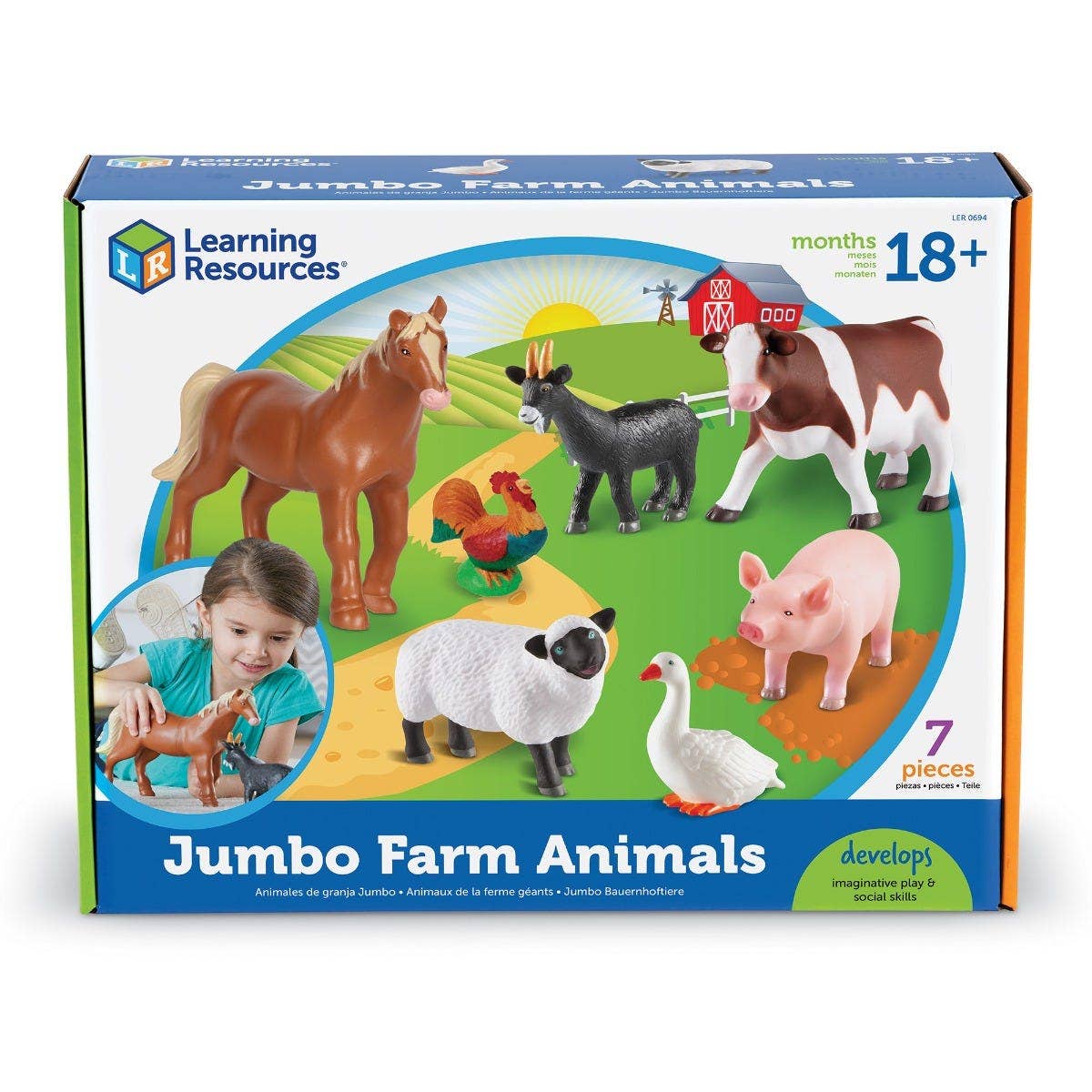 Jumbo Farm Animals - Image 3