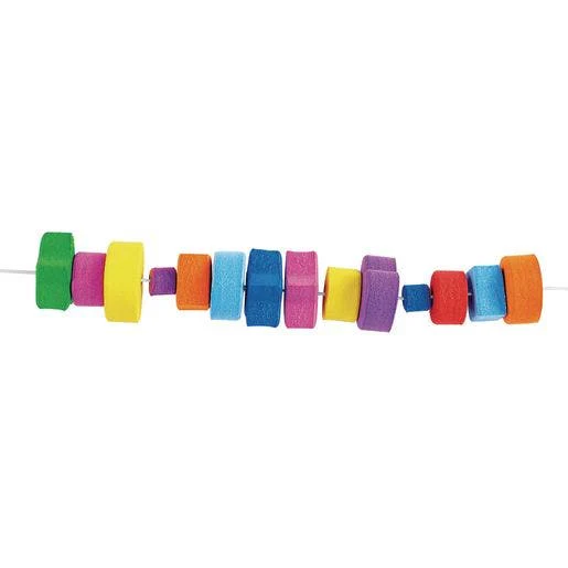 Jumbo Fun Shapes Foam Beads 500 Pcs - Image 3