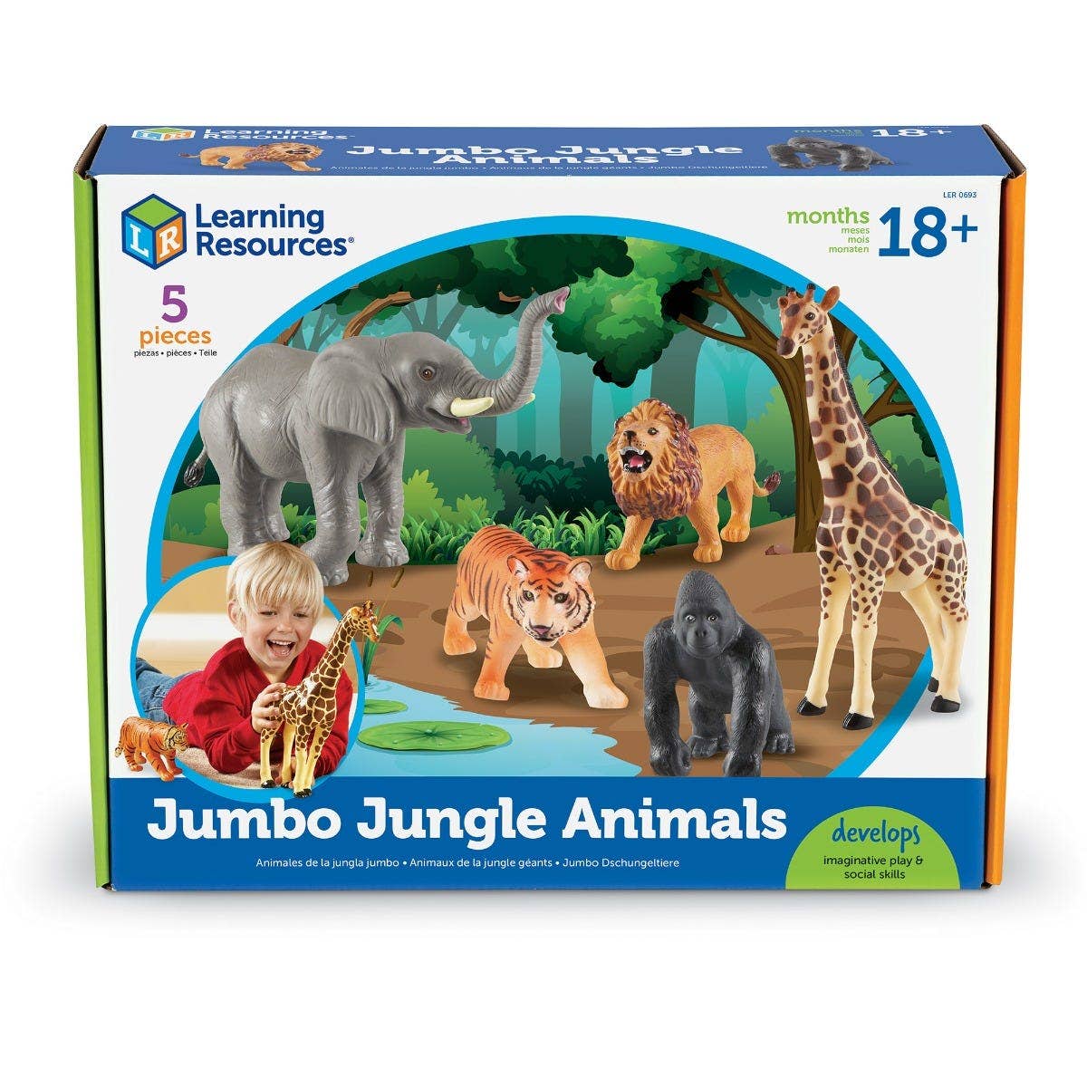 Jumbo Jungle Animals - Image 4