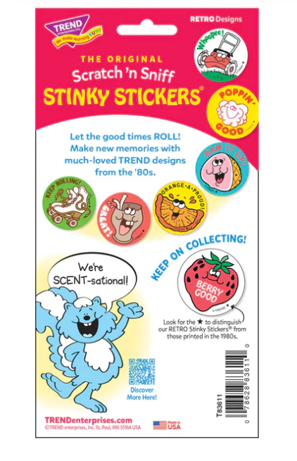 Keep Rolling Leather Scent Retro Scratch n Sniff Stinky Stic - Image 4