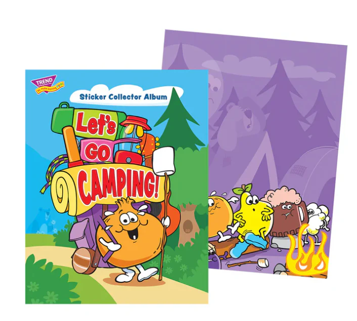 Let s Go Camping Sticker Collector Album - Large - Image 2