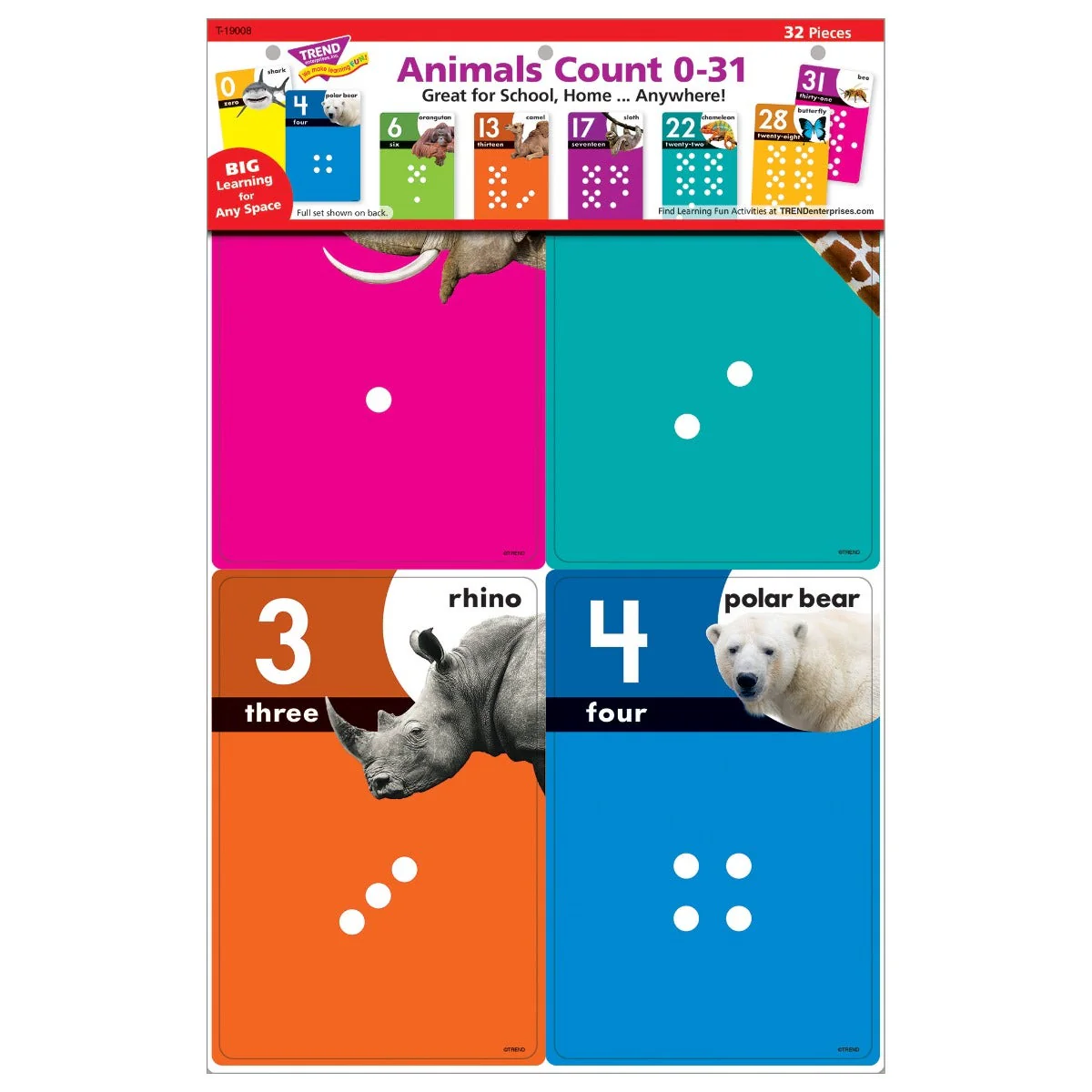 Lets Count Animals 0-31 Learning Set - Image 3