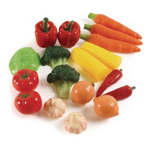 Life Sized Vegetable Play Set 18pcs
