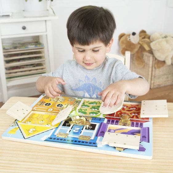 Locks & Latches Board Puzzle Melissa & Doug - Image 2