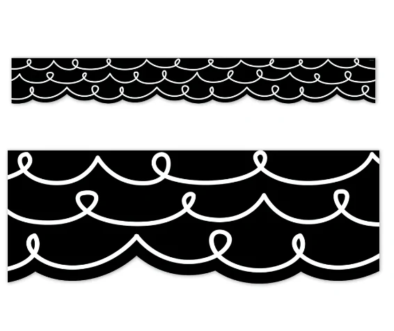 Loop-De-Loop On Black Ez Border