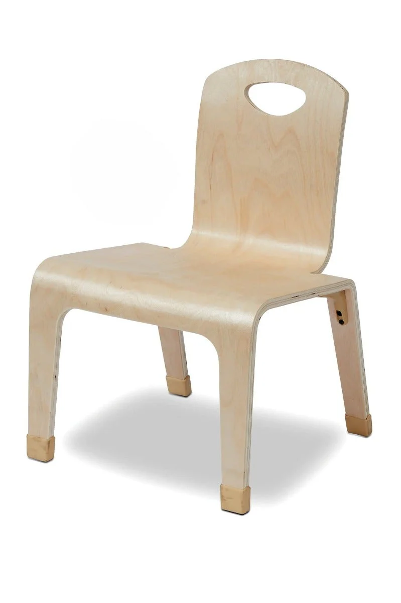 Low Bentwood Teacher Chair 12inH