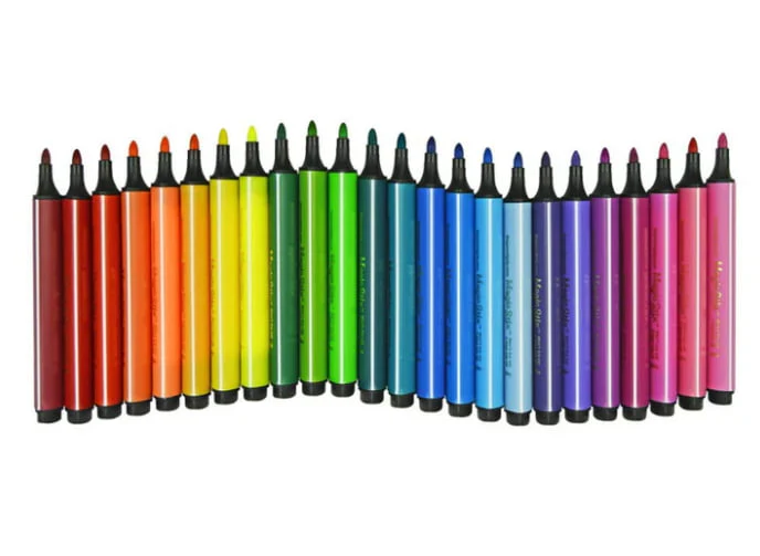 Magic Tri Stix Markers 24 Color - Image 2