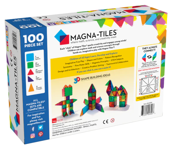 Magna-Tiles Clear Colours - Image 17