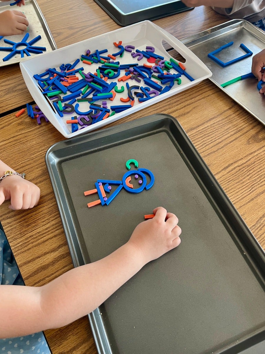 Magnetic Letter Construction - Image 3