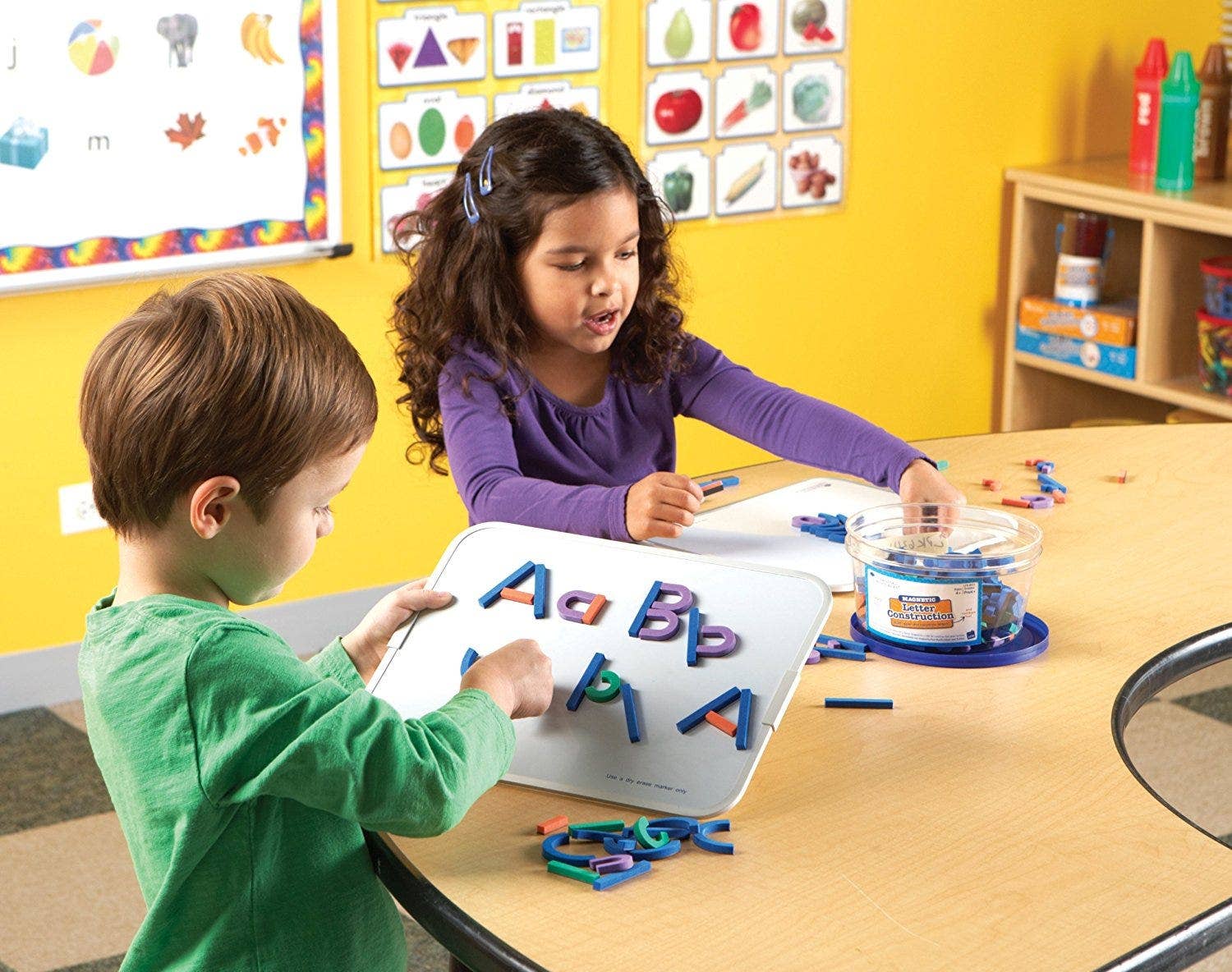 Magnetic Letter Construction - Image 5