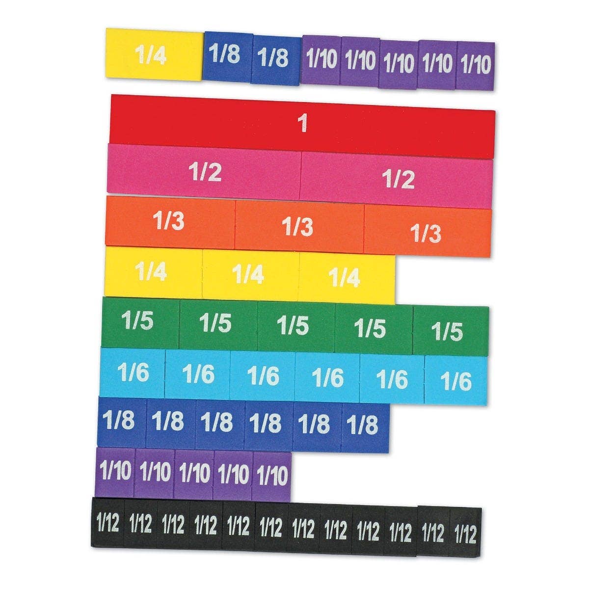 Magnetic Rainbow Fraction Tiles - Image 2