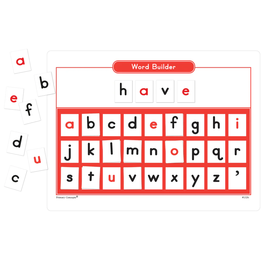 Magnetic Word Builder