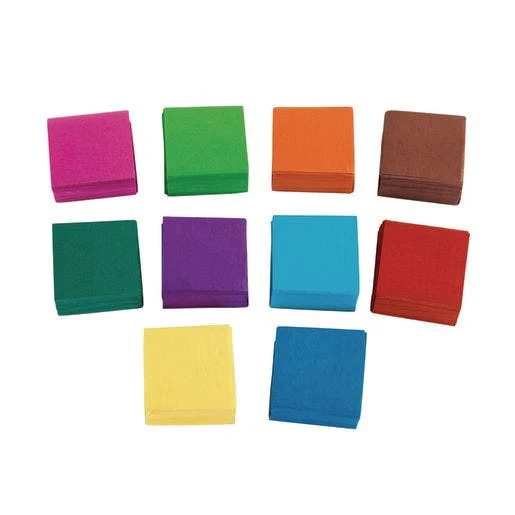 Mini Bleeding Tissue Art Squares 5000 pcs