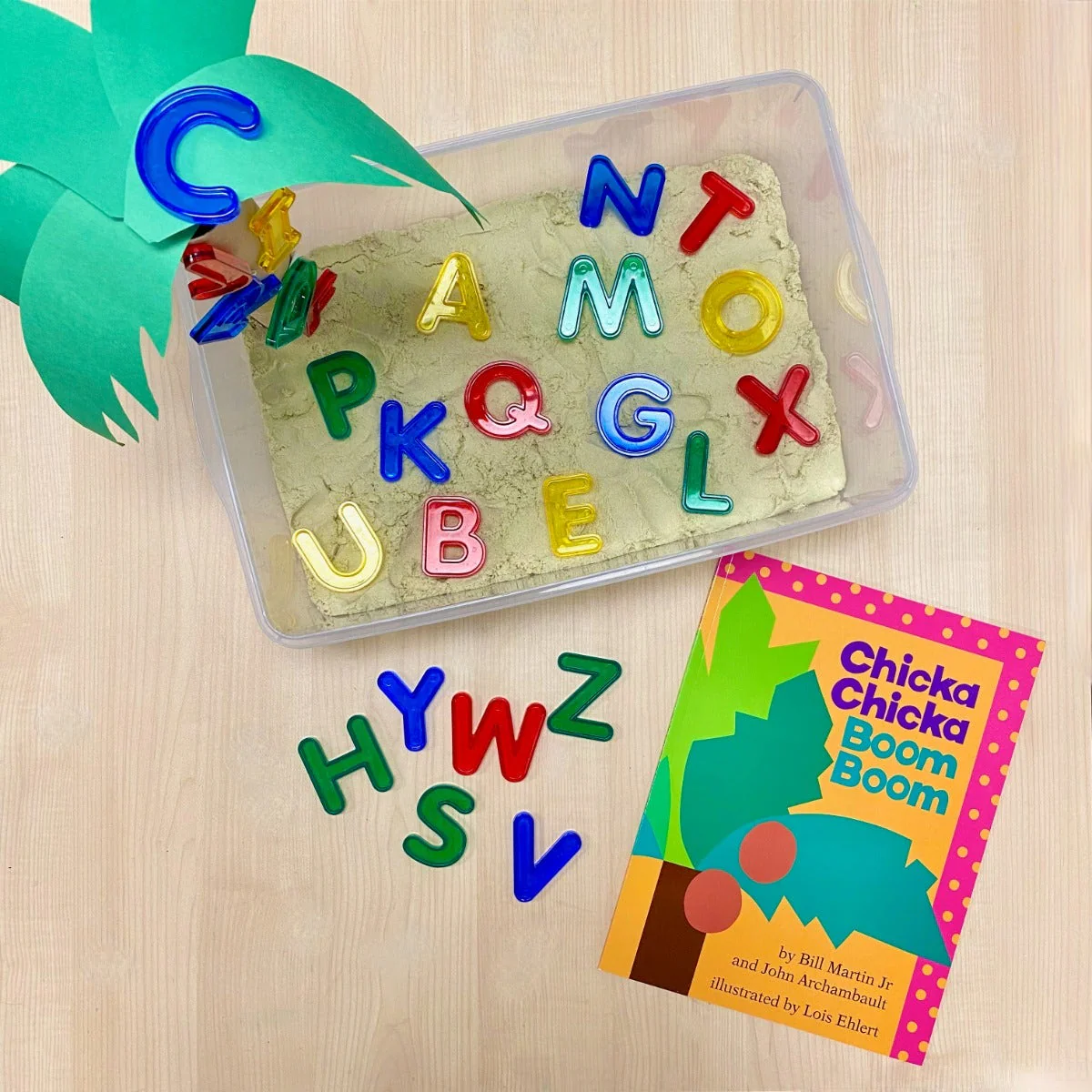 Mini Jars Transparent Letters and Number Set - Image 2