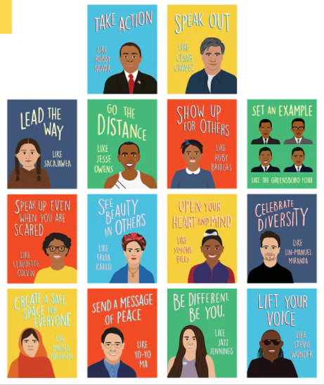 Mini Posters: Be an Ally Like Me