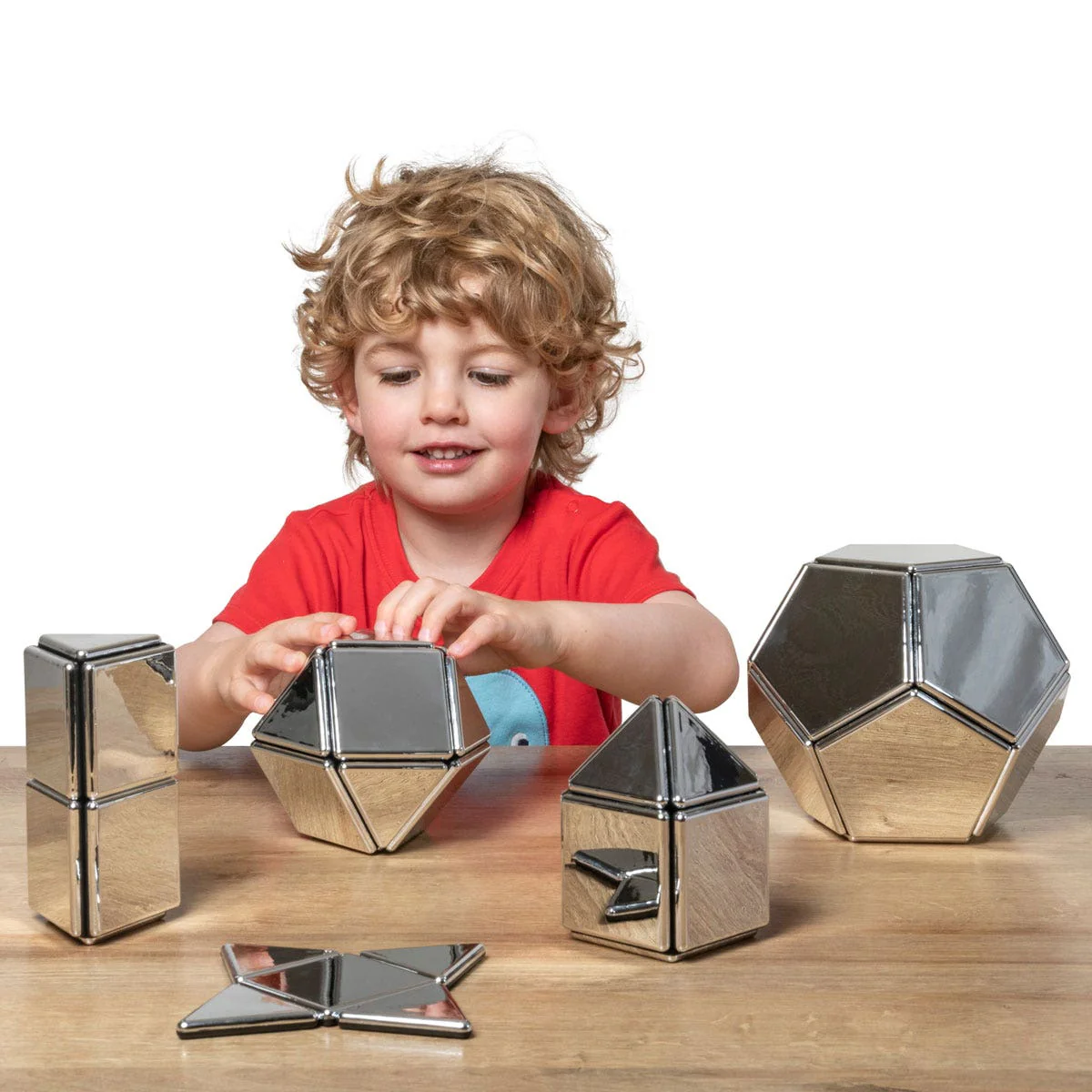Mirrored Magnetic Polydron - Image 2