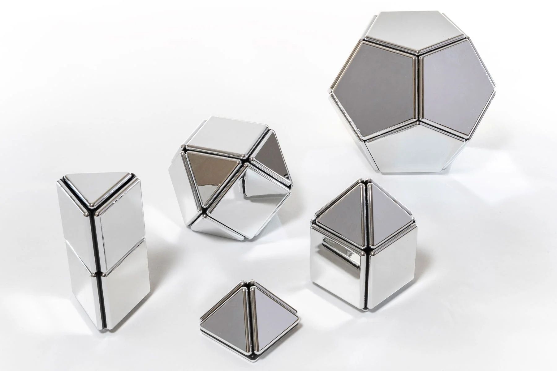 Mirrored Magnetic Polydron - Image 3