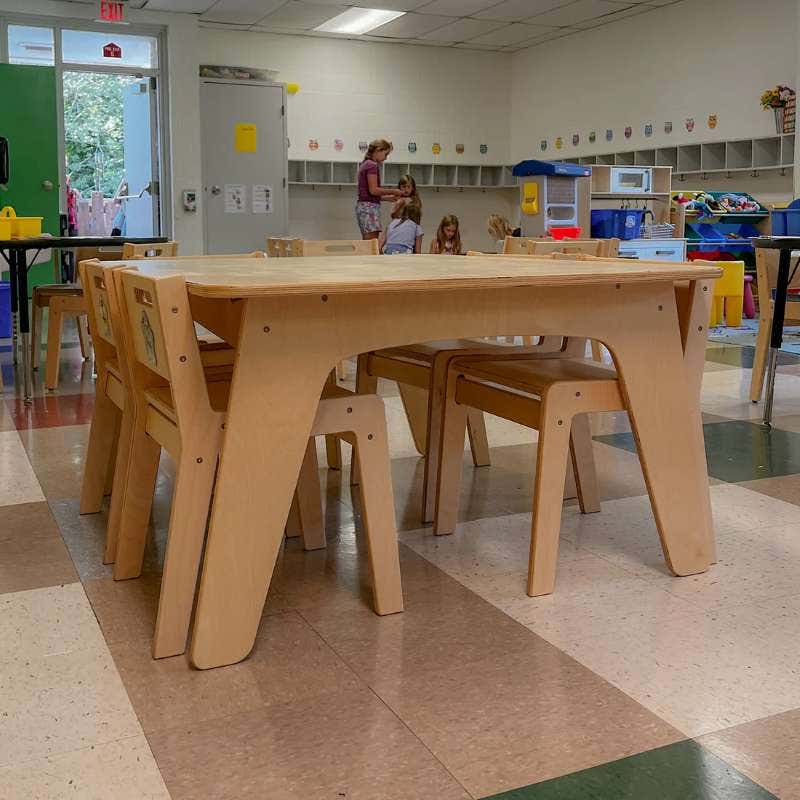 Large Square Top Mont Table 48x48x18 - Image 2