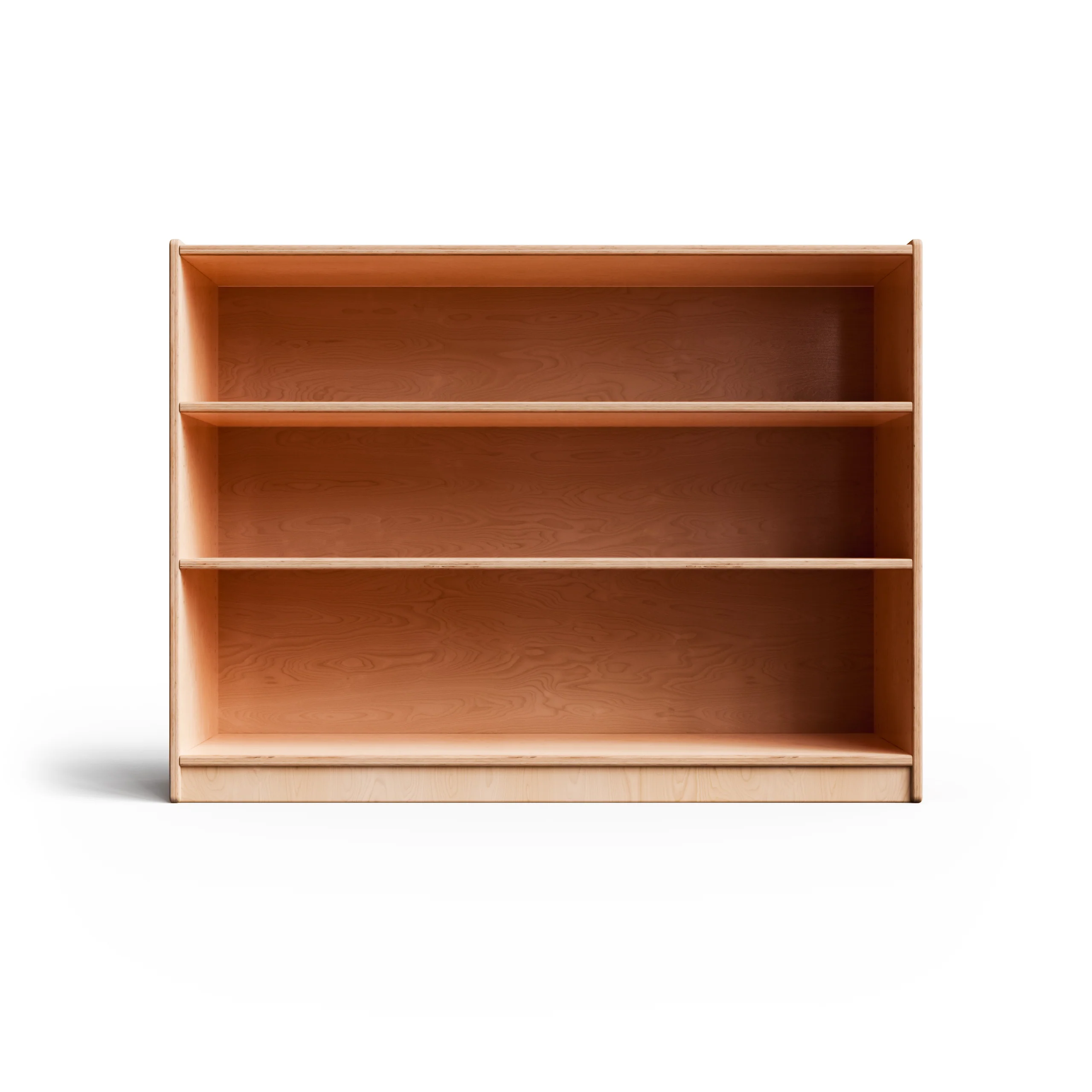 MontShelf Two Adjustable Shelves Birch Backed 36 x 48 - Image 3