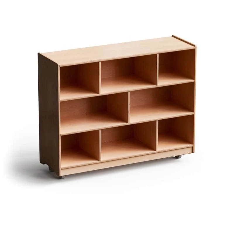 MontShelf Two Shelves with Vertical Divider Birch Backed 36 x 48 - Image 4