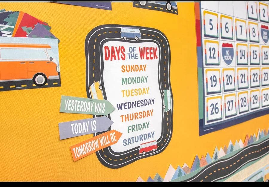 Moving Mountains Road Trip Calendar Bulletin Board - Image 4