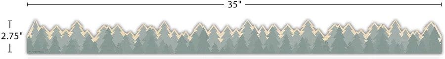 Moving Mountains Road Trip Trees Die-Cut Border Trim - Image 2