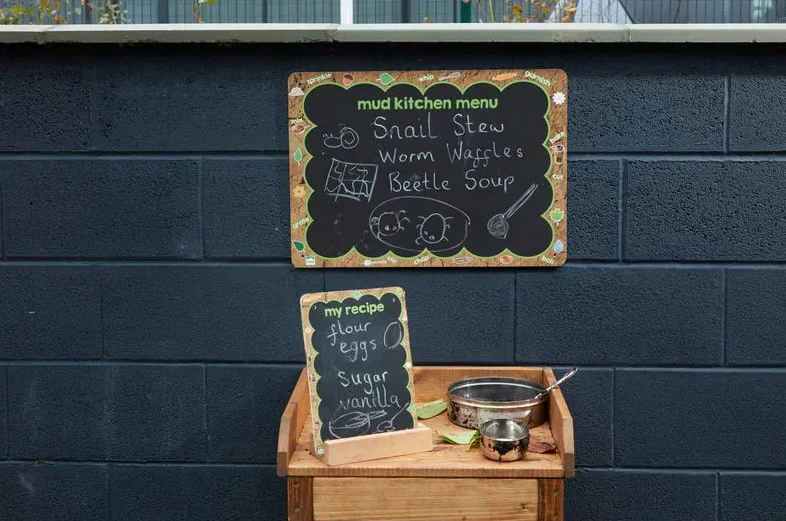 Mud Pie Kitchen Menu Board