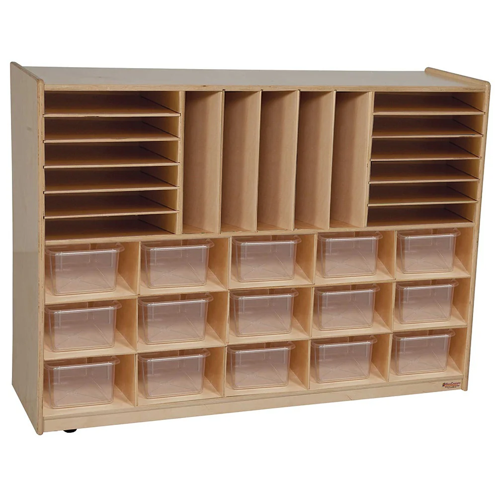 Multi-Storage with 15 Translucent Trays