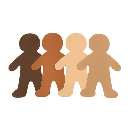 Multicultural Big People Shapes Set of 24 - Image 2
