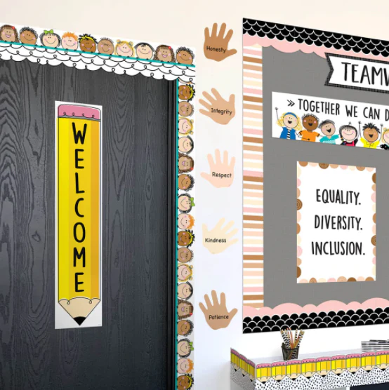 Multicultural Hands 6 in Designer Cut Outs - Image 4