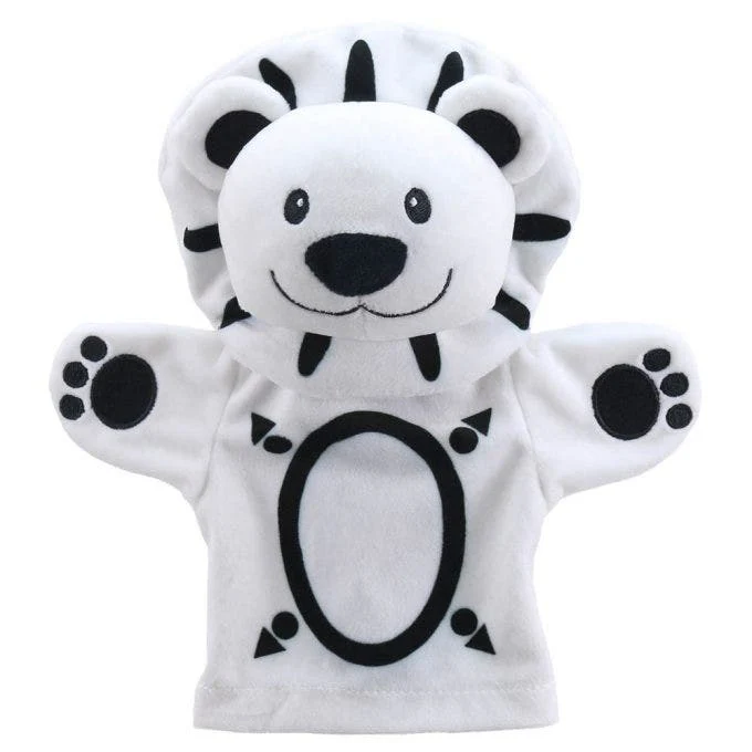 My First Black & White Puppets Lion