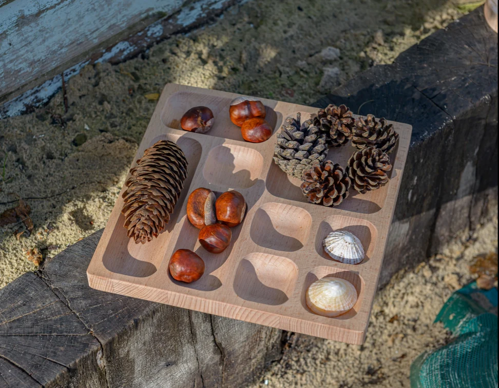 Natural Tinker Tray 9 sections - Image 5