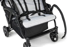 Navy and Gray Odyssey Quad 4- Passenger Stroller - Image 3