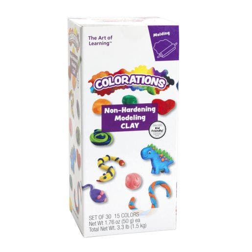 Non Hardening Clay Set of 30 - Image 4